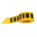 Yellow/ Black Caution Barricade Tape (3"x1000')